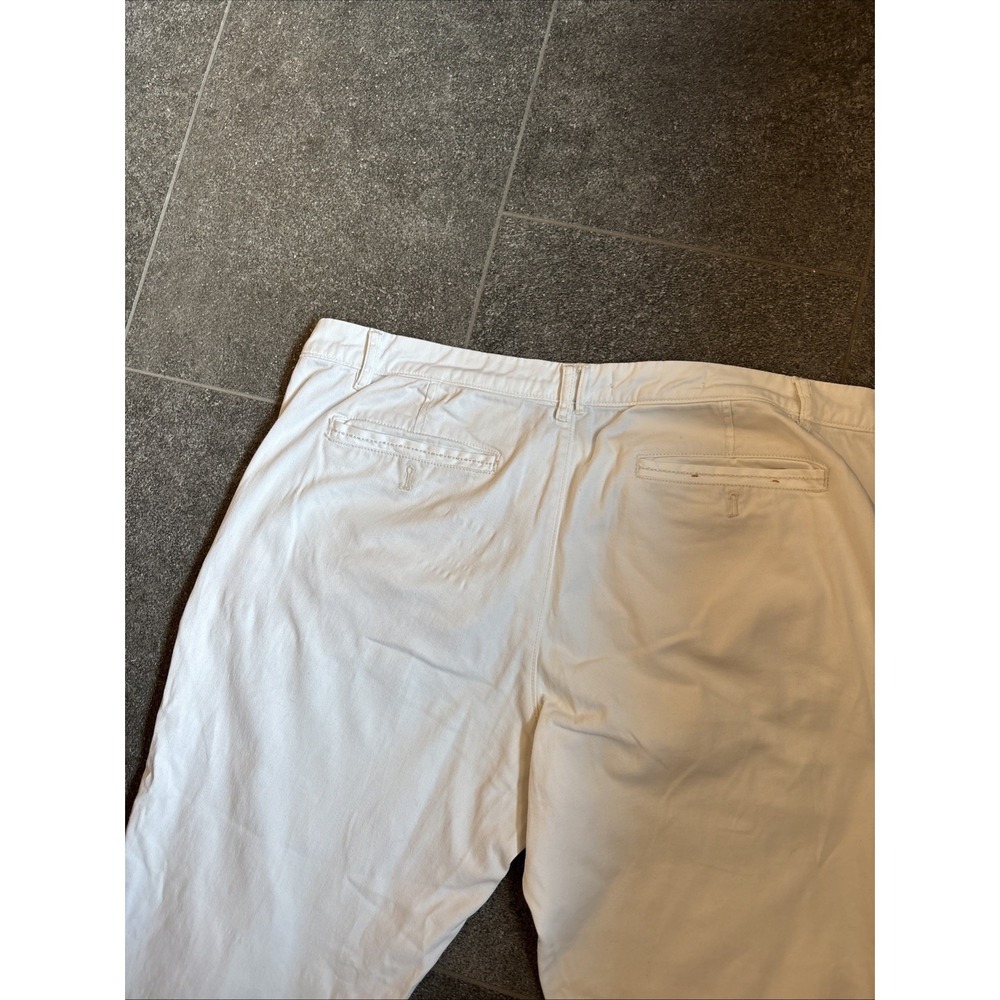 Anthropologie Pilcro Hyphen Stretch Cotton Chinos White  Women's Size 32 - Picture 16 of 16